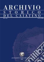 Archivio storico del caiatino. Vol. 8 libro