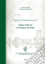 Pagine dedicate al giardino di ninfa libro