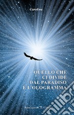 Quello che ci divide dal paradiso è l'ologramma libro