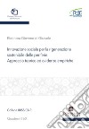 Innovazione sociale per la rigenerazione sostenibile delle periferie. Approccio teorico ed evidenze empiriche libro