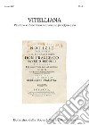 Vitelliana. Viadana e il territorio mantovano fra Oglio e Po. Bollettino della Società Storica Viadanese libro