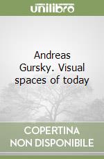 Andreas Gursky. Visual spaces of today