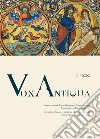 Vox antiqua. Commentaria de cantu gregoriano, musica antiqua, musica sacra et historia liturgica (2020). Vol. 2 libro