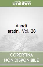 Annali aretini. Vol. 28 libro