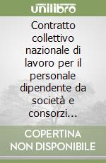 Contratto collettivo nazionale di lavoro per il personale dipendente da società e consorzi concessionari di autostrade e trafori libro