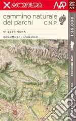 Trekking Map. Cammino naturale dei parchi. 4ª settimana: Accumoli - L'Aquila libro