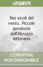 Nei vicoli del verso. Piccole geostorie dell'Abruzzo letterario libro