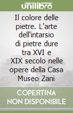 Il colore delle pietre. L'arte dell'intarsio di pietre dure tra XVI e XIX secolo nelle opere della Casa Museo Zani libro