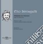 Elio Sinisgalli. Premio poesie 2022 libro