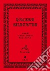 Quaderni Selinuntini libro