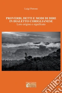 Proverbi, detti e modi di dire in dialetto coriglianese. Loro origine e significato. Ediz. illustrata libro