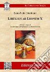 Libellus ad Leonem X libro
