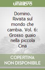 Domino. Rivista sul mondo che cambia. Grosso guaio nella piccola Cina.  Numero 6