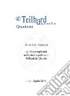 Unità e complessità. La visione politica di Teilhard de Chardin libro di Innocenzi Anna Rita