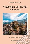 Vocabolario del dialetto di Ceriana libro