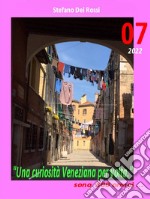 Una curiosità veneziana per volta. E sono trecento.... Vol. 7 libro