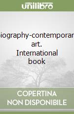 Biography-contemporary art. International book libro