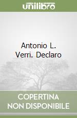 Antonio L. Verri. Declaro