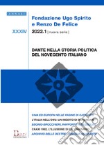 Annali Fondazione Ugo Spirito e Renzo De Felice. Nuova serie (2022). Vol. 1 libro