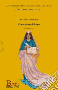 Comunicare il diritto libro
