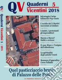 Quaderni Vicentini (2018). Vol. 5