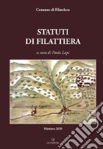 Statuti di Filattiera libro