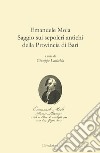 Emanuele Mola. Saggio sui sepolcri antichi della provincia di Bari libro