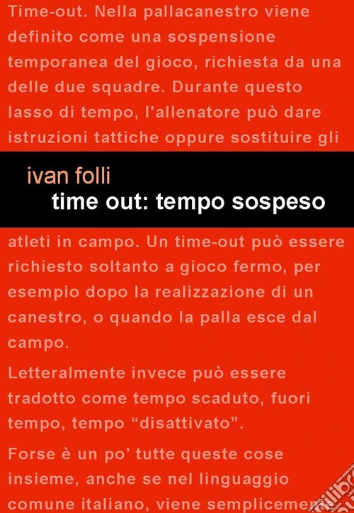 Time out: tempo sospeso