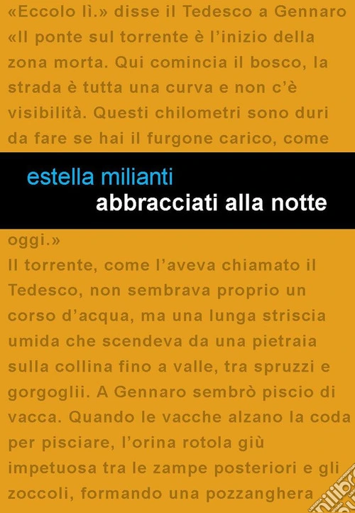 Abbracciati alla notte