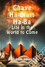 Chaye Ha-Olam Ha-Ba. Life in the world to come. Ediz. ebraica e inglese libro