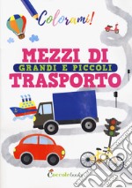 Mezzi di trasporto grandi e piccoli. Ediz. a colori libro