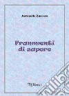 Frammenti di sapere libro