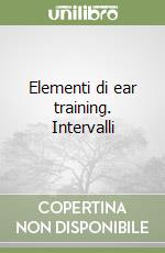 Elementi di ear training. Intervalli