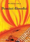 Pensieri filosofici libro di Savona Massimiliano