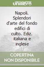 Napoli. Splendori d'arte del fondo edifici di culto. Ediz. italiana e inglese libro