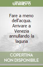 Fare a meno dell'acqua. Arrivare a Venezia annullando la laguna