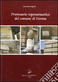 Prontuario toponomastica del comune di Verona
