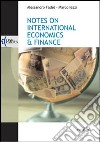 Notes on international economics & finance libro