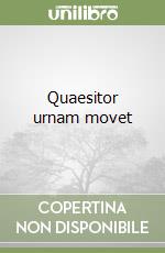 Quaesitor urnam movet libro