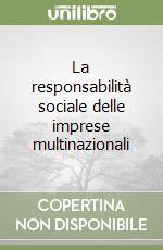 La responsabilità sociale delle imprese multinazionali libro