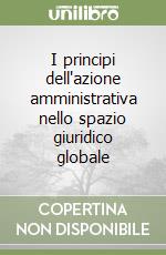 I principi dell'azione amministrativa nello spazio giuridico globale libro