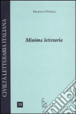 Minima letteraria libro