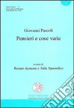 Pensieri e cose varie libro