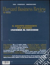 Harvard Business Review. Vol. 5: Il gruppo dirigente per guidare l'azienda al successo libro