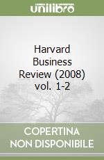 Harvard Business Review (2008) vol. 1-2 libro