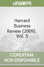 Harvard Business Review (2009). Vol. 5 libro