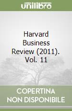 Harvard Business Review (2011). Vol. 11 libro