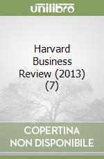 Harvard Business Review (2013) (7) libro