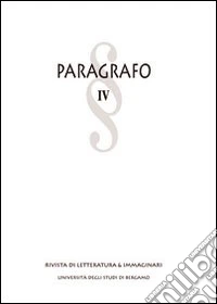Paragrafo IV. Rivista di letteratura e immaginari (2008) libro