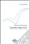 Canone impervio libro